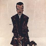 Egon Schiele Portrait of the Publisher Eduard Kosmack (mk12) oil
